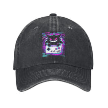 Lade das Bild in den Galerie-Viewer, Stylishe Pokemon Gengar Cap mit Gameboy Motiv