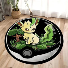 Lade das Bild in den Galerie-Viewer, Runder Teppich im Pokeball Look