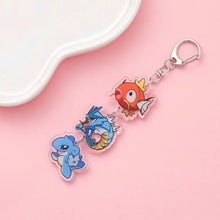 Lade das Bild in den Galerie-Viewer, Süße Pokeom Anime Acrylic Schlüsselanhänger Keychains