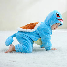 Lade das Bild in den Galerie-Viewer, Schiggy Squirtle Baby Strampler Onesie Strampler