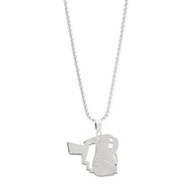 Lade das Bild in den Galerie-Viewer, Pikachu, Cubone Tragosso oder Pummeluff Halskette in Silber