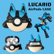 Lade das Bild in den Galerie-Viewer, Lucario Schutz Case für Apple AirPods Case 1 2 3 Airpod Pro