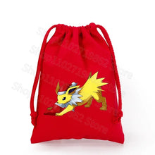 Lade das Bild in den Galerie-Viewer, Weihnachtliche Pokemon Pikachu Tassche mit Kordel für Nikolaus, Weihnachten Geschenke etc.