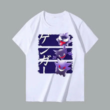 Lade das Bild in den Galerie-Viewer, Coole Pokemon Gengar Sommer T-Shirts
