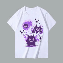 Lade das Bild in den Galerie-Viewer, Coole Pokemon Gengar Sommer T-Shirts