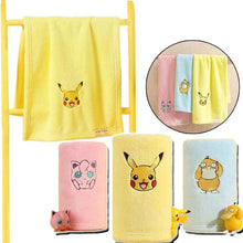 Lade das Bild in den Galerie-Viewer, Enton, Pikachu oder Pummeluff Handtücher (72x34cm)