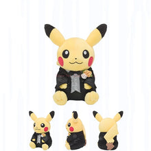 Lade das Bild in den Galerie-Viewer, Pikachu als Hochzeitspaar Pikachu Hochzeit Plüsch Figuren