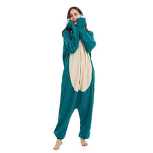 Lade das Bild in den Galerie-Viewer, Relaxo Snorlax Cosplay Onesie Kostüm