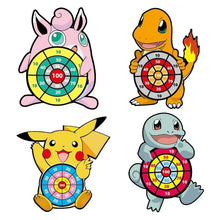 Lade das Bild in den Galerie-Viewer, Pokémon Kinder Dartspiel - Pikachu, Schiggy, Glumanda und Pummeluff