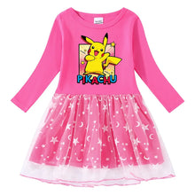 Lade das Bild in den Galerie-Viewer, Pokemon Pikachu Prinzessin Kleid für Kinder
