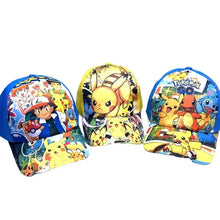 Lade das Bild in den Galerie-Viewer, Bunte Baseball Kids mit Pikachu Motiven für Kinder