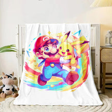 Lade das Bild in den Galerie-Viewer, Kuschelige Decken mit Pokemon Motiven zum kuscheln und wohlfühlen