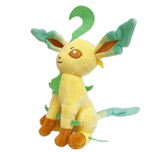 Lade das Bild in den Galerie-Viewer, Sitzendes Folipurba Leafeon Plüsch Pokemon (ca. 25cm)