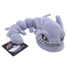 Lade das Bild in den Galerie-Viewer, Stahlos Steelix Pokemon Kuscheltier (ca. 55x15x10cm) kaufen