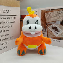 Lade das Bild in den Galerie-Viewer, Fuecoco Krokel Stofftier Pokemon (ca 17x15x27cm) kaufen