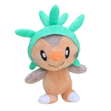 Lade das Bild in den Galerie-Viewer, Igamaro / Chespin, Fynx / Fennekin oder Froxy / Froakie Pokemon Stofftier (ca. 17-24cm) kaufen