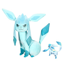 Lade das Bild in den Galerie-Viewer, Glaziola / Glaceon im neuen Look - Pokemon Kuscheltier (ca. 30cm) kaufen
