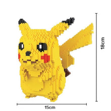Lade das Bild in den Galerie-Viewer, Pokémon Pikachu Baustein Magic Blocks, 1650 Teile kaufen