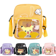 Lade das Bild in den Galerie-Viewer, Pokémon Pikachu Messenger Bag mit transparenter Front kaufen