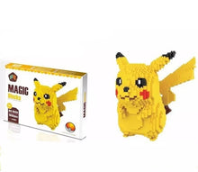 Lade das Bild in den Galerie-Viewer, Pokémon Pikachu Baustein Magic Blocks, 1650 Teile kaufen