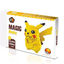 Lade das Bild in den Galerie-Viewer, Pokémon Pikachu Baustein Magic Blocks, 1650 Teile kaufen
