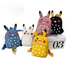 Lade das Bild in den Galerie-Viewer, Pokémon Pikachu Rucksack mit lustigen Punkten kaufen