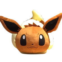Lade das Bild in den Galerie-Viewer, Liegendes Evoli Eevee Pokemon XXL Stofftier (ca. 50cm) kaufen