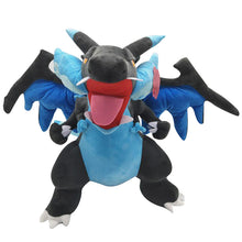 Lade das Bild in den Galerie-Viewer, Mega Glurak / Charizard X Y Plüsch Pokemon Kuscheltier (50cm) kaufen