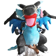 Lade das Bild in den Galerie-Viewer, Mega Glurak / Charizard X Y Plüsch Pokemon Kuscheltier (50cm) kaufen