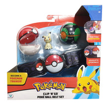 Lade das Bild in den Galerie-Viewer, Pokemon Clip n Carry Spielzeug Gürtel mit Mimigma Mimikyu Figur kaufen