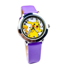 Lade das Bild in den Galerie-Viewer, Pokemon Pikachu Kinder Uhr in verschiedenen Farben kaufen