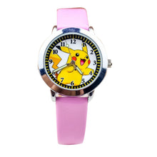 Lade das Bild in den Galerie-Viewer, Pokemon Pikachu Kinder Uhr in verschiedenen Farben kaufen