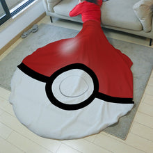 Lade das Bild in den Galerie-Viewer, Pokémon Pokéball Flanell-Decke, 150 cm kaufen