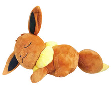 Lade das Bild in den Galerie-Viewer, Süßer schlafender Evoli Eevee Plüsch Pokemon (ca. 35cm) kaufen