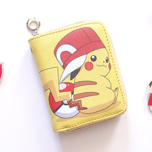 Lade das Bild in den Galerie-Viewer, Süßes Pokémon Portemonnaie mit Pikachu Aufdruck in verschiedenen Motiven kaufen