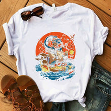 Lade das Bild in den Galerie-Viewer, Pokemon T-Shirt für Frauen / Mädchen Snorlax Togepi Squirtle Japanese T-Shirt kaufen