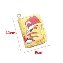 Lade das Bild in den Galerie-Viewer, Süßes Pokémon Portemonnaie mit Pikachu Aufdruck in verschiedenen Motiven kaufen
