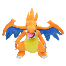 Lade das Bild in den Galerie-Viewer, XXL Glurak Charizard Plüschtier Pokemon (ca.82x80x60cm) kaufen