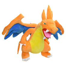Lade das Bild in den Galerie-Viewer, XXL Glurak Charizard Plüschtier Pokemon (ca.82x80x60cm) kaufen