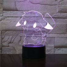 Lade das Bild in den Galerie-Viewer, Pokemon Go Snorlax, Ash Ketchum u. a. Lampe mit Farbwechsel (7 / 16 Farben) kaufen