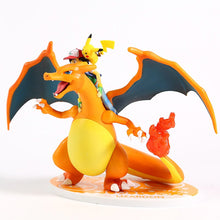 Lade das Bild in den Galerie-Viewer, Ash Ketchum & Charizard / Glurak Lizardon Sammel Figur Pokemon kaufen