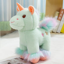 Lade das Bild in den Galerie-Viewer, Bunte Kuschel Einhörner Stofftiere (25cm) kaufen