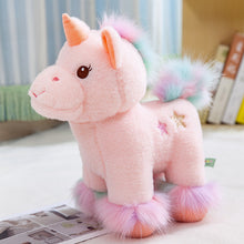 Lade das Bild in den Galerie-Viewer, Bunte Kuschel Einhörner Stofftiere (25cm) kaufen
