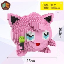 Lade das Bild in den Galerie-Viewer, Detektiv Pikachu Baustein-Modell (15cm x 15cm x 15cm) kaufen