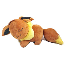 Lade das Bild in den Galerie-Viewer, Süßer schlafender Evoli Eevee Plüsch Pokemon (ca. 35cm) kaufen