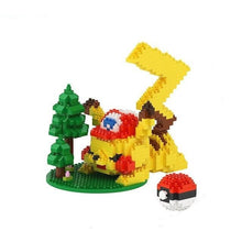 Lade das Bild in den Galerie-Viewer, Pikachu Baustein Figuren (3 Motive zur Auswahl) kaufen