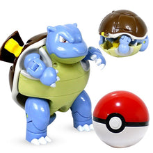 Lade das Bild in den Galerie-Viewer, Turtok (Blastoise) Pokemon Spielzeug Set mit Figur und Pokeball kaufen