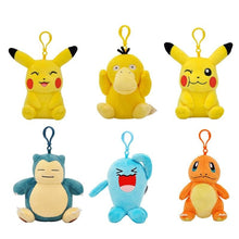 Lade das Bild in den Galerie-Viewer, Pikachu, Bulbasaur, Squirtle etc. Plüsch Keychain kaufen