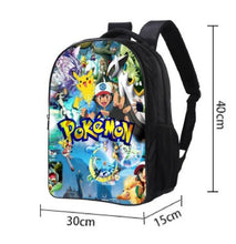 Lade das Bild in den Galerie-Viewer, Pokemon Rucksack für Teenager (25 Motive) - 40cm*30cm*15cm kaufen