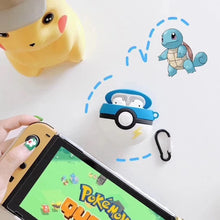 Lade das Bild in den Galerie-Viewer, Pokemon Poke Ball AirPod Case Schutzhülle im Pokeball Look kaufen